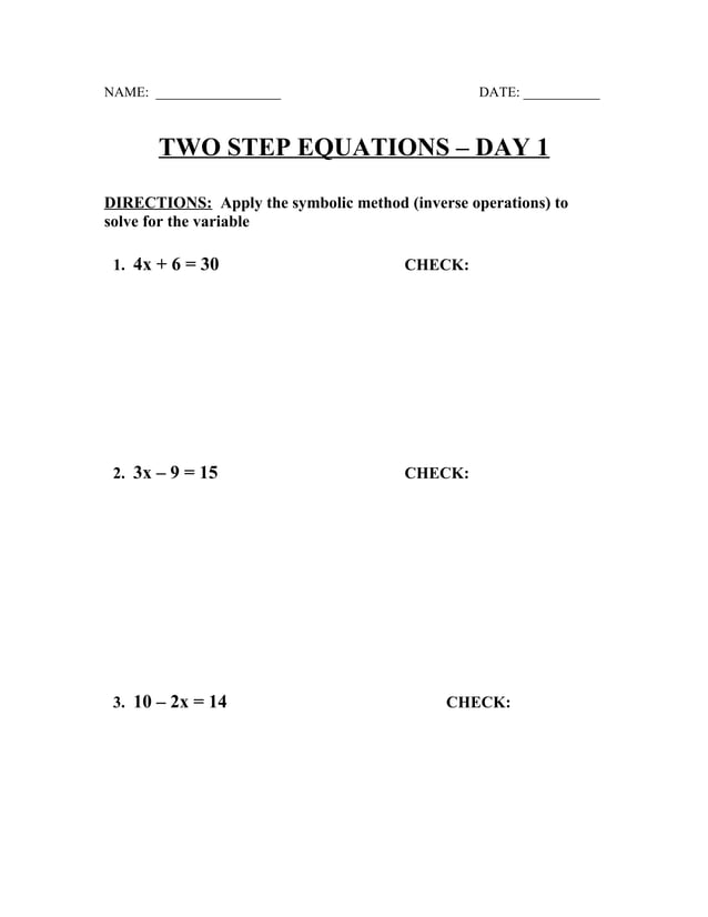two-step-equations-day-1-pdf