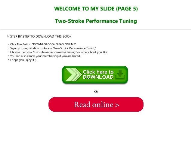 Read Online Two Stroke Performance Tuning Full Acces