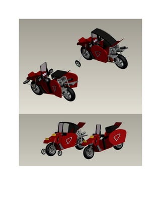 Two to four wheeler transformable bike