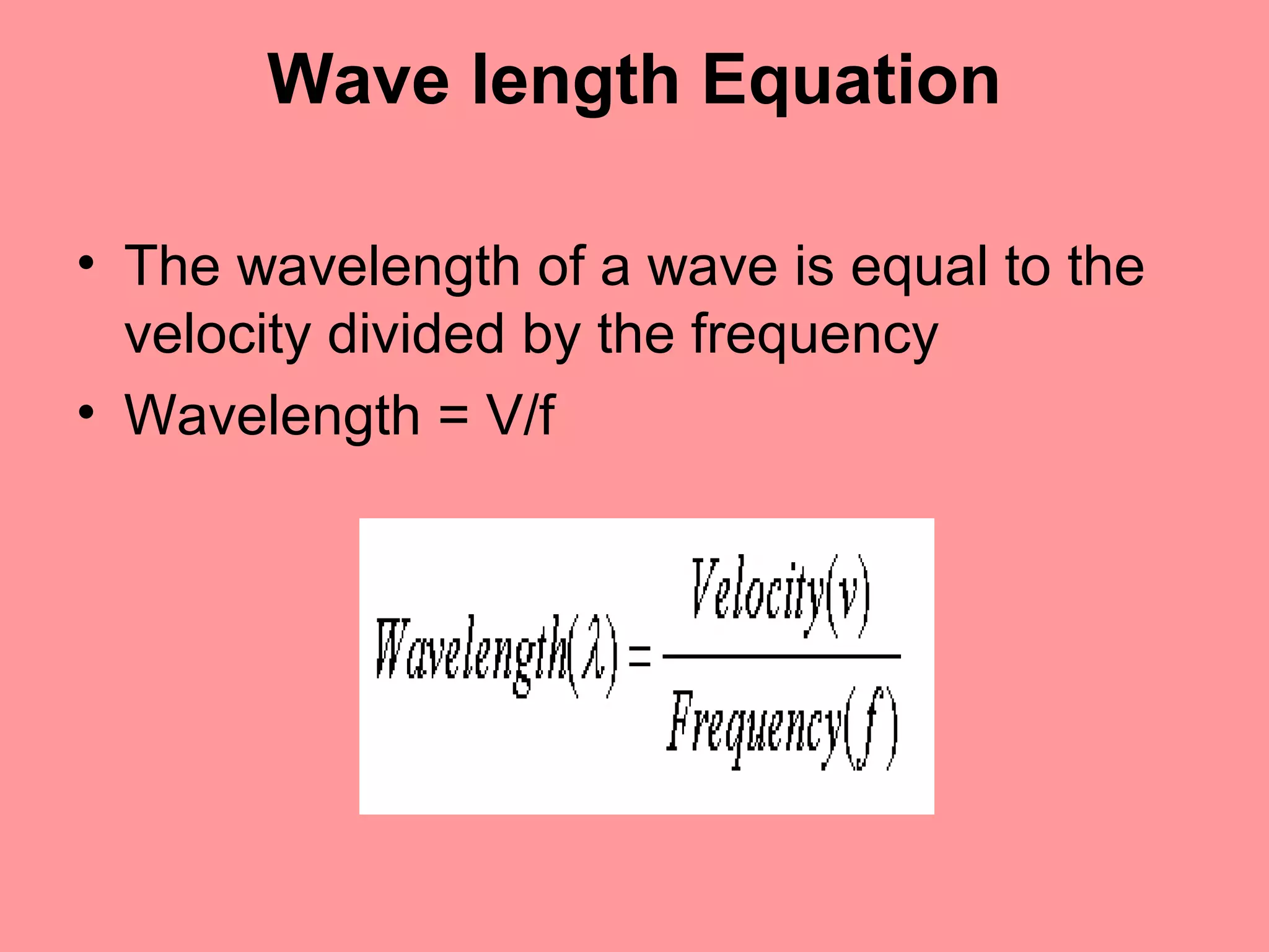 Two Types Of Waves