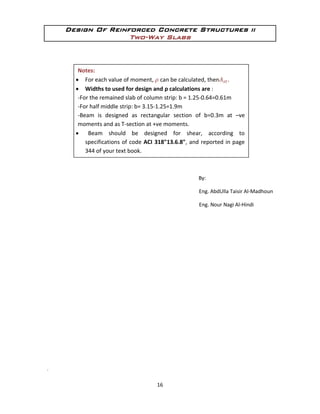 Two way slab | PDF