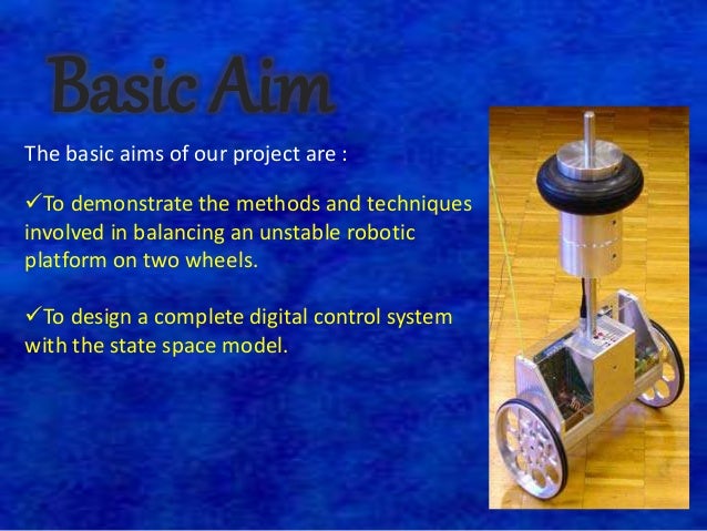 self balancing robot ppt