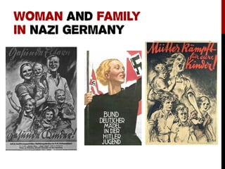 WOMAN AND FAMILY
IN NAZI GERMANY
 