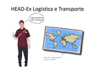 HEAD-Ex Logística e Transporte
Agora podemos
abrir mais filiais!
 