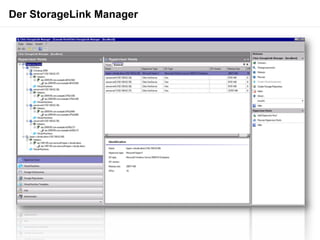 Der StorageLink Manager
 