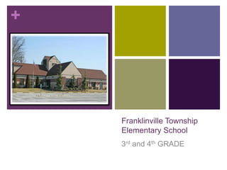 +
Franklinville Township
Elementary School
3rd and 4th GRADE
 