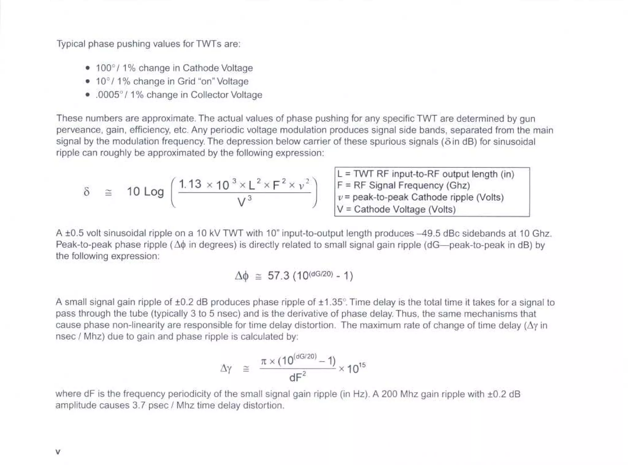 TWT performance fundamentals