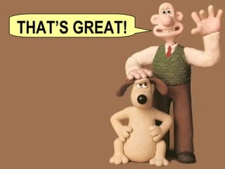 THAT’S GREAT! 