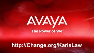 http://Change.org/KarisLaw
 