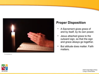 Outward Sign Understanding the Seven Catholic Sacraments: Meaning, Significance, and ...