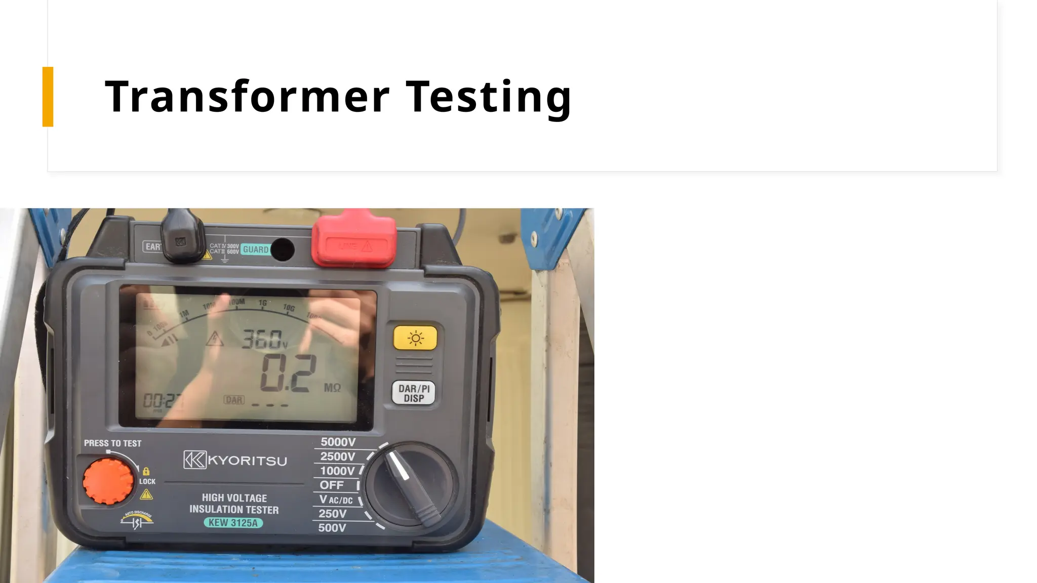 Transformer Testing