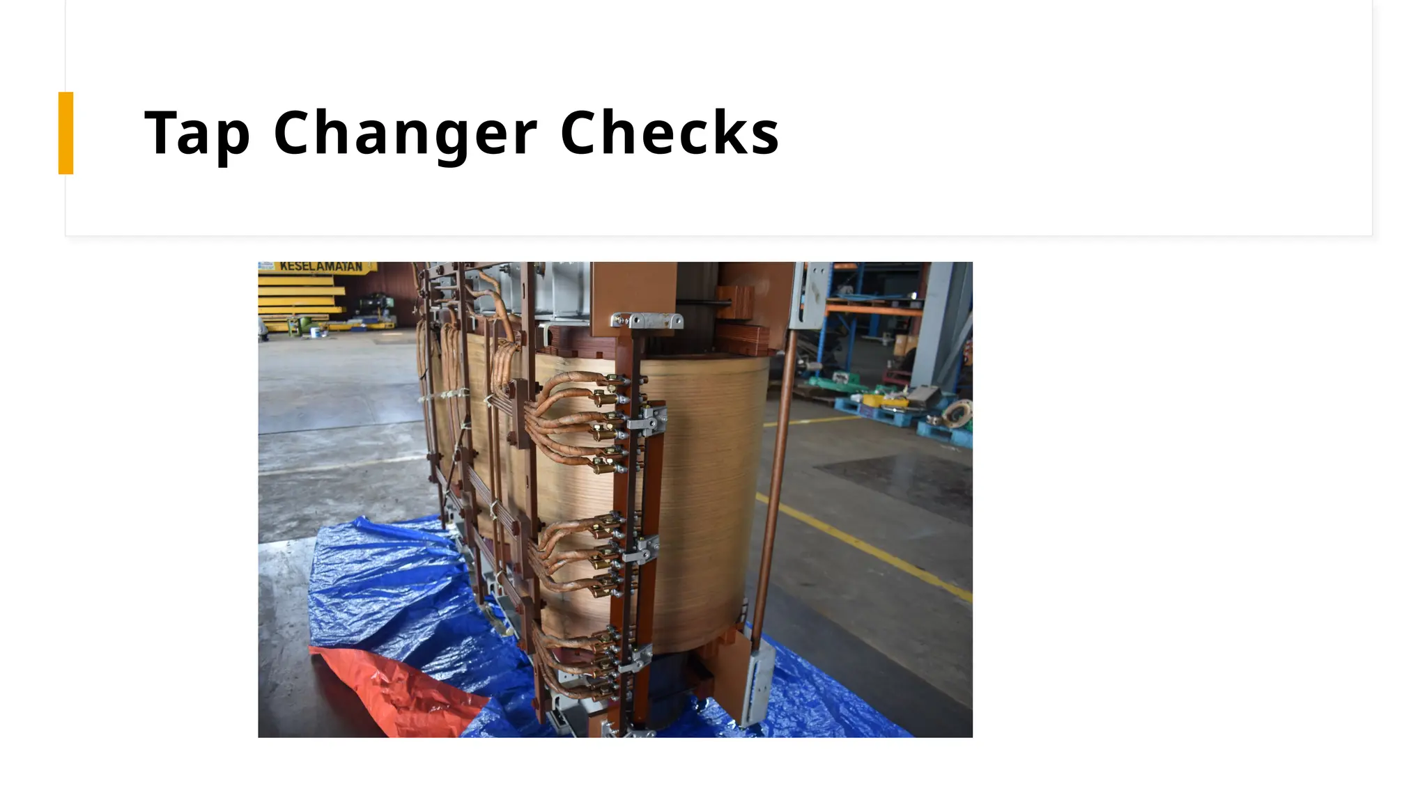Tap Changer Checks