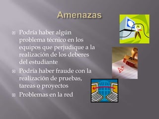 La comunicación es lenta entre estudiantes y entre estudiantes con profesores