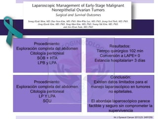 Int J Gynecol Cancer 2013;23: 249Y255
 
