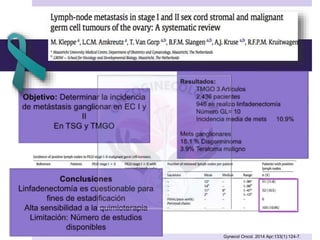 Gynecol Oncol. 2014 Apr;133(1):124-7.
 