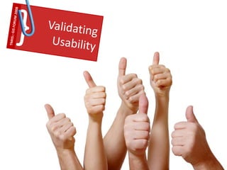 Usability in the GeoWeb