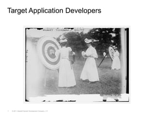 Target Application Developers<br />