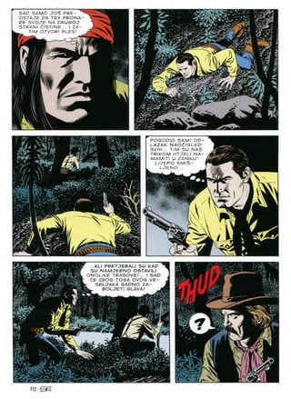 SAD SAMO JOS PRE-
OSTAJE DA TEX PRONA
DE SVOJE NA DRUGOJ
STRANI dlSTINE... I ZA-
T/M OTVORI PLES!
i
POGODIO SAM/ OD-
LAZAK NAOdlGLEP
SVIH... TIM SU NAS
TRIKOM HTJELI NA-
MAMITI Li ZAMKU!
LIJEPO SM/$-
LJENO
*
7
V
...ALI PRETJERALI SU KAD
SU NAMJERNO OSTAVILI
ONOLIKE TRAGOVE!... I SAD
dE ZBOG TOGA OVOG VE-
SELJAKA GADNO ZA-
BOLJETI GLAVA! .J
Jv/
112-5^
 