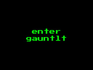 enter
gauntlt
 