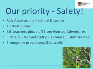 Our priority - Safety!
19
 