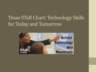 Texas STaR Chart: Technology Skills for Today and Tomorrow 