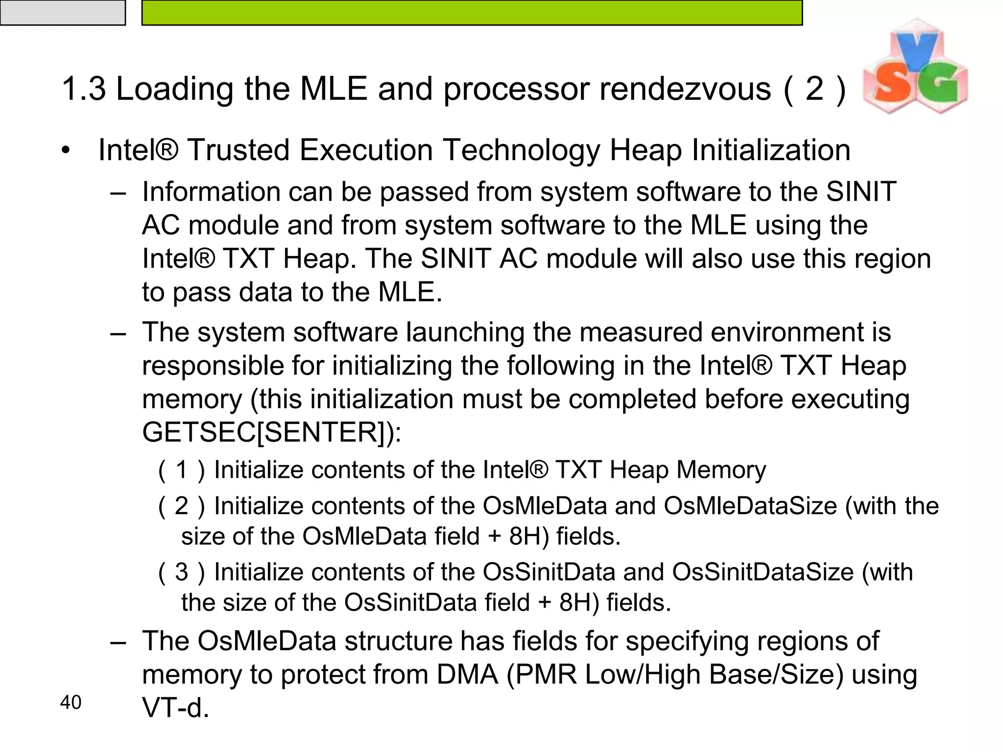 Loading the SINIT AC module