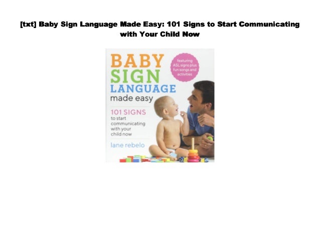 baby sign language made easy