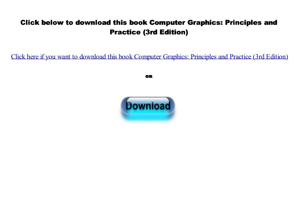 [PDF] Computer Graphics: Principles and Practice (3rd Edition)