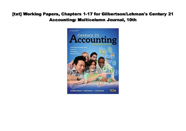 Doc Working Papers Chapters 1 17 For Gilbertson Lehman S Century 2