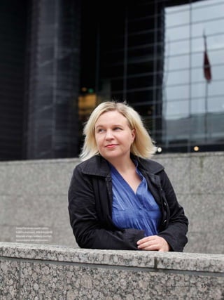 55TALOUS  YHTEISKUNTA 3l
2011
Anna Pärnänen osoitti väitös-
tutkimuksessaan,että ikäsyrjintä
ilmenee ennen kaikkea nuorten
suosimisena rekrytoinneissa.
TALOUS  YHTEISKUNTA 3
2011 55
 