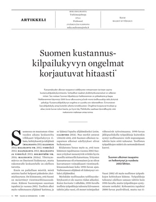 02 T&Y talous ja yhteiskunta 3 | 2014
mika maliranta
Tutkimusjohtaja
ETLA
Professori
Jyväskylän yliopisto
mika.maliranta@e...
