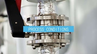PROCESS CONDITIONS
 