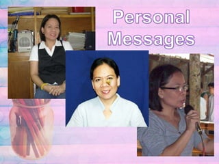 Personal Messages 