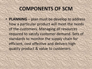 Logistics and supply chain management | PPTX