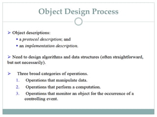 Object Oriented Design | PPTX