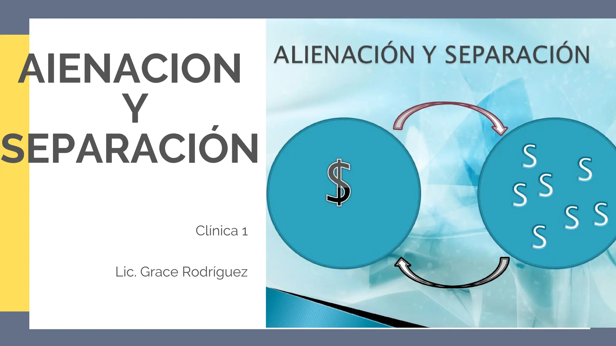 Alienado Alienacion y separacion desde el psicoanálisis | PDF