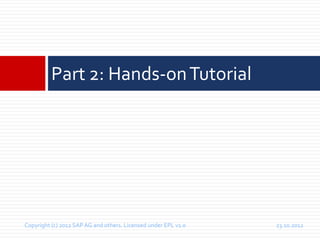 Building Eclipse Plugins and RCP Applications with Tycho - ECE 2012 | PPTX