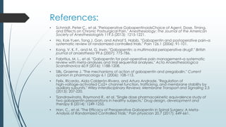 gabapentin pregabalin mechanism of action