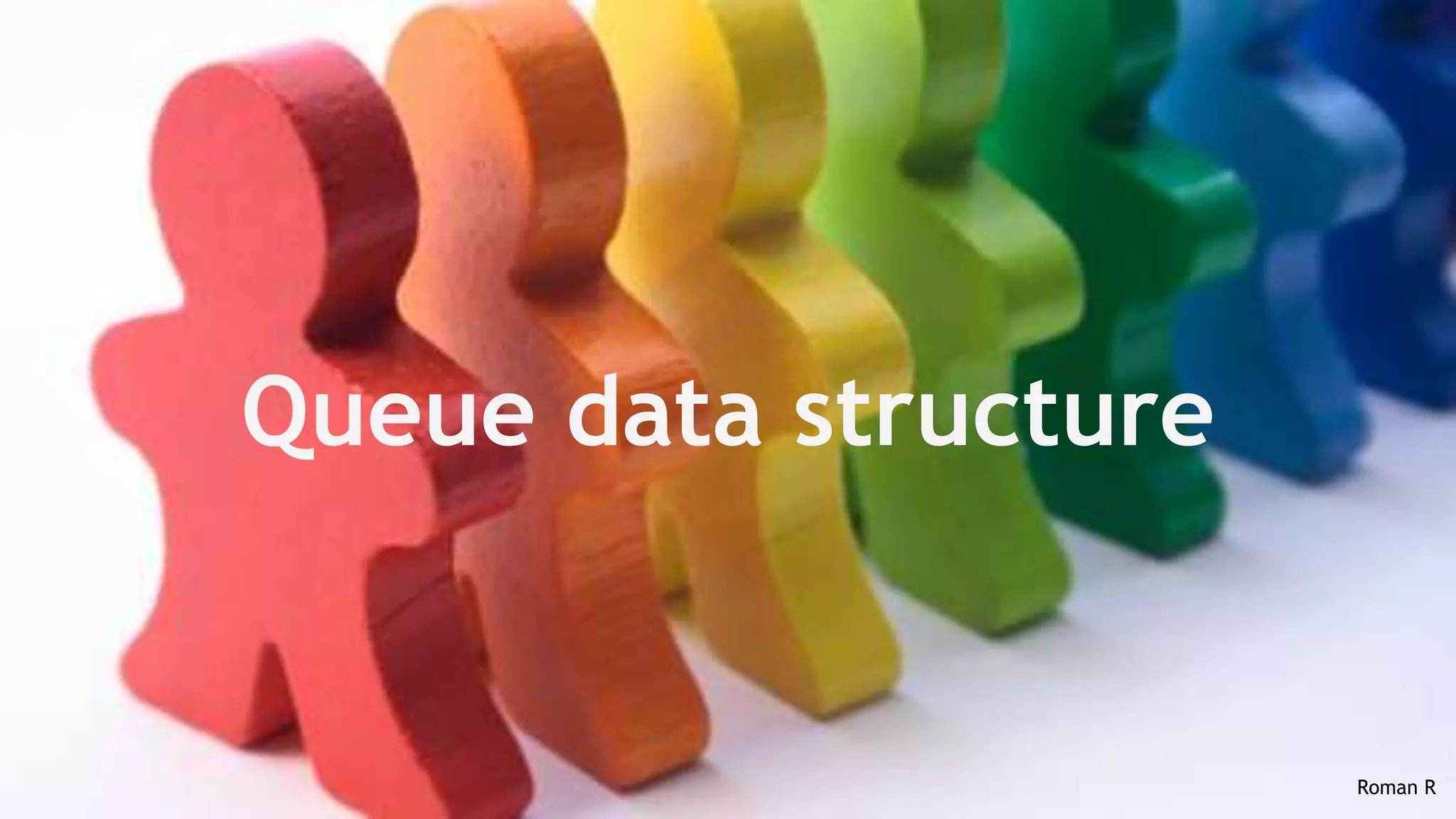 Queue data structure
Roman R
 