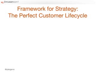 Framework for Strategy:
   The Perfect Customer Lifecycle




@tylergarns
 