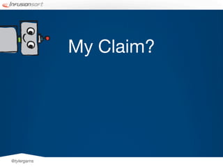 My Claim?




@tylergarns
 