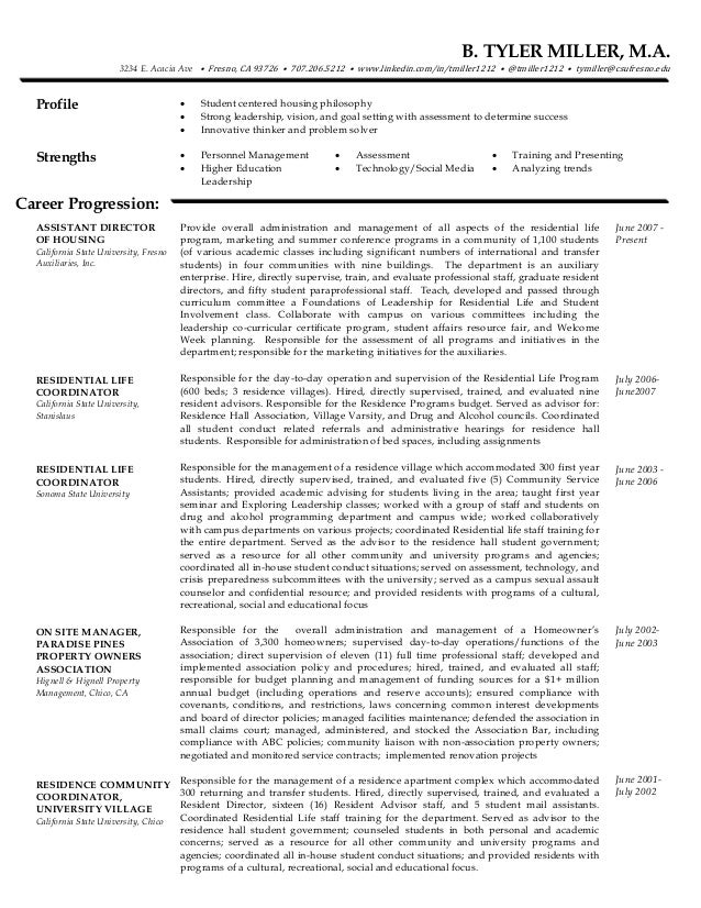 Residence Advisor Resume Proofreadingwebsite Web Fc2