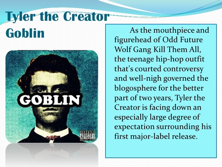 Tyler The Creator Tyler The Creator