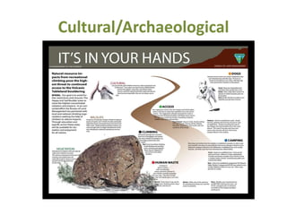 Cultural/Archaeological
 