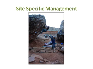 Site Specific Management
 