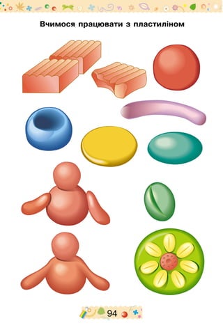 94
Вчимося працювати з пластиліном
 