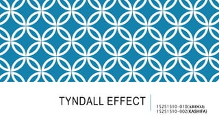 TYNDALL EFFECT 15251510-010(AROOJ)
15251510-002(KASHIFA)
 