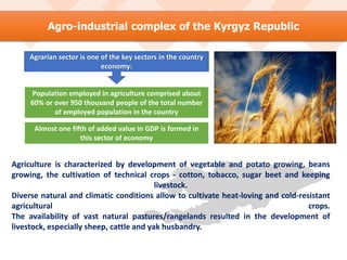 Agriculture is characterized by development of vegetable and potato growing, beans
growing, the cultivation of technical c...
