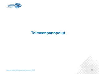 Toimeenpanopolut

16

 