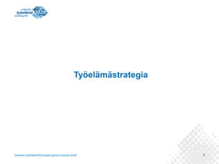 Työelämästrategia

3

 